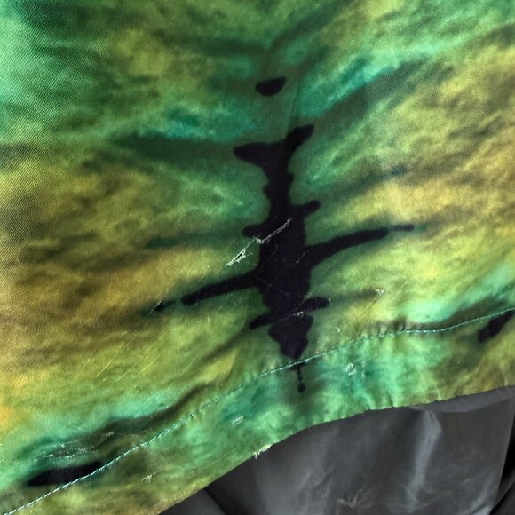 Burton AK Stagger Green Tie-Dye Gore-Tex Snowboard Pants, Size L - Picture 4 of 4